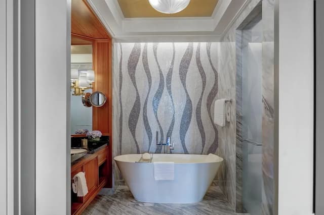 포시즌스 리조트 두바이 앳 주메이라 비치-프리미엄룸, 킹사이즈침대 1개 (Dubai Skyline)-7