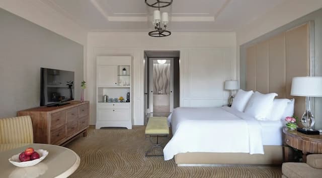 포시즌스 리조트 두바이 앳 주메이라 비치-디럭스룸, 킹사이즈침대 1개, 리조트 전망-3