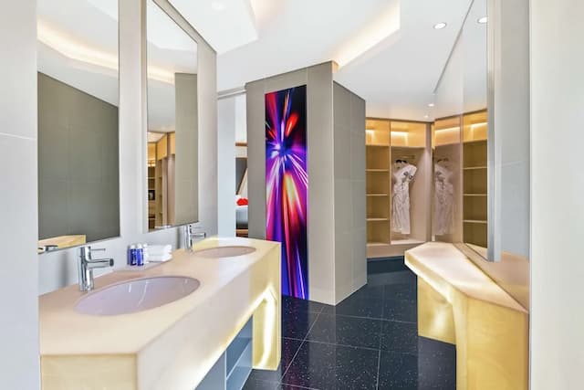 V ホテル ドバイ、キュリオ コレクション バイ ヒルトン-スイート (Round Bed V Suite)-5