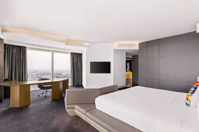 V ホテル ドバイ、キュリオ コレクション バイ ヒルトン-エリート スイート キングベッド 1 台 (Mega)-6