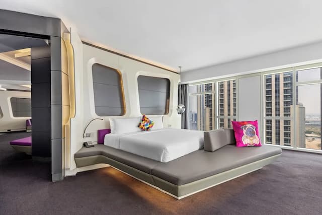 V ホテル ドバイ、キュリオ コレクション バイ ヒルトン-エリート スイート キングベッド 1 台 (Mega)-2