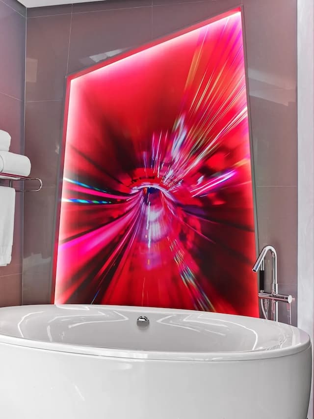 V ホテル ドバイ、キュリオ コレクション バイ ヒルトン-デラックス ルーム キングベッド 1 台-2