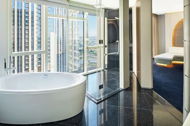 V ホテル ドバイ、キュリオ コレクション バイ ヒルトン-エグゼクティブ スイート (Round Bed Vantage Suite)-4