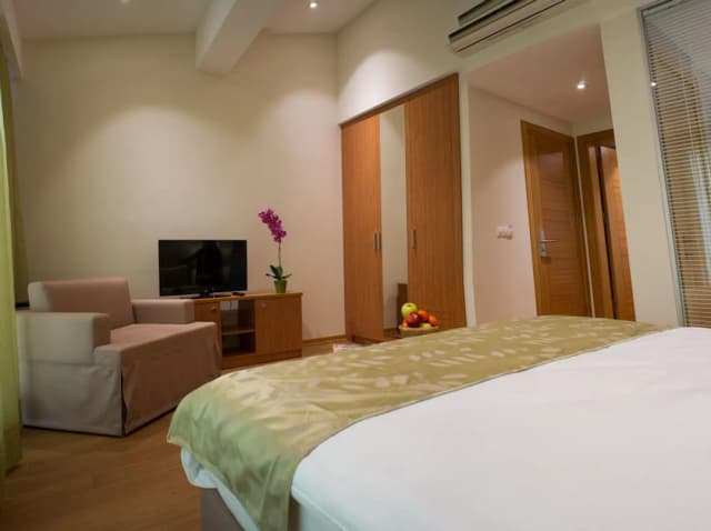 와메 스위트 호텔-디럭스 트리플룸, 침실 1개, 장애인 지원, 시내 전망-2