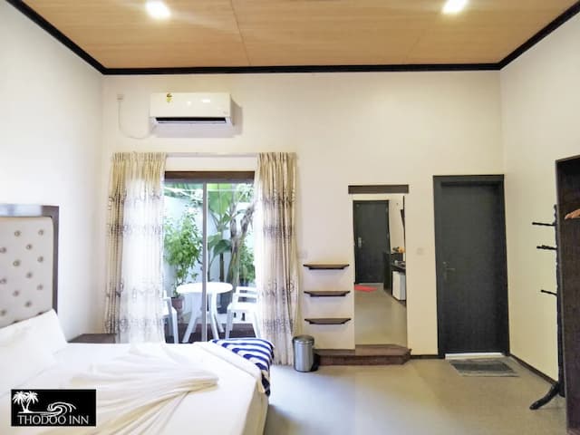 Thoddoo Inn-Standard Double Room, 1 Double Bed, Garden Area-1