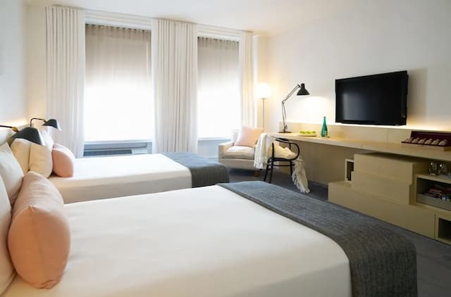 The Chicago Hotel Collection Ambassador Gold Coast-标准房, 2 张双人床-4