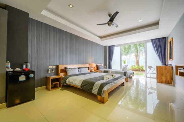 Cozy Resort, A Boutique Hotel-Premium Triple Room, Pool View-1