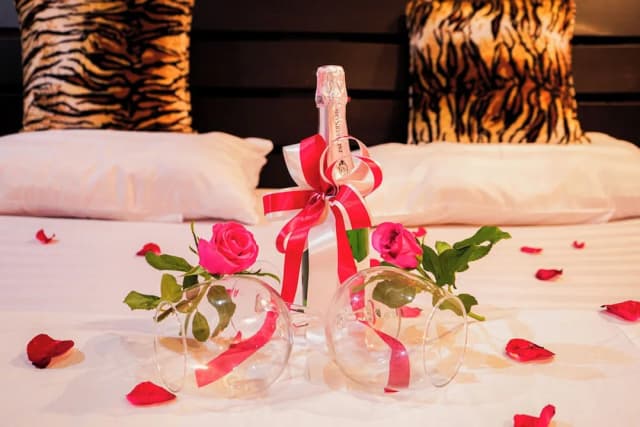 마린 파라다이스-슈피리어 더블룸, 킹사이즈침대 1개, 시내 전망-1