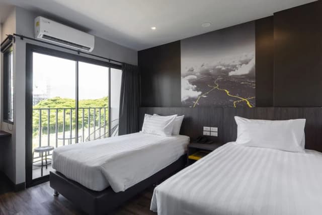 スリープ マイ チェンマイ エアポート ライフスタイル ホテル-Balcony Mai Twin-4