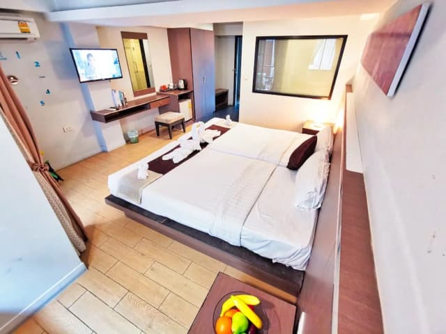 스칸디아 비치 호텔-슈피리어룸, 발코니-1