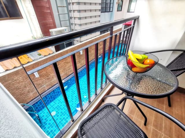 스칸디아 비치 호텔-슈피리어룸, 수영장 전망-1