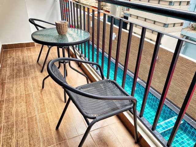 스칸디아 비치 호텔-디럭스 스위트, 수영장 전망-1