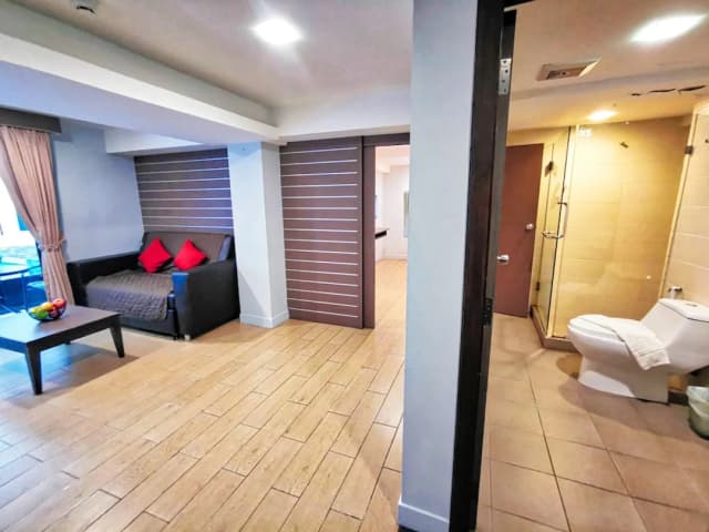 스칸디아 비치 호텔-디럭스 스위트, 수영장 전망-4