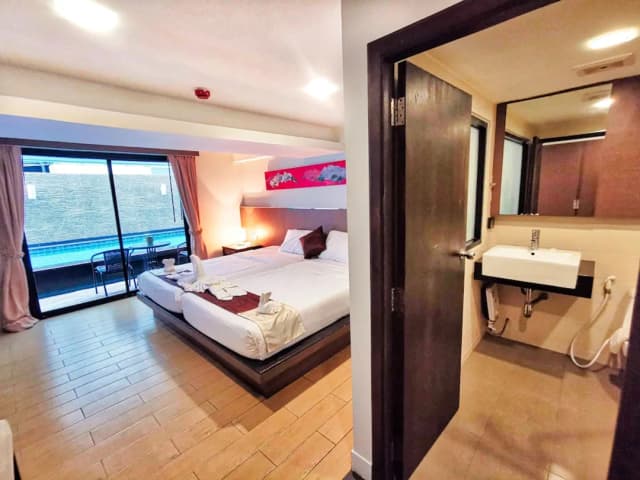 스칸디아 비치 호텔-슈피리어룸, 수영장 이용-6