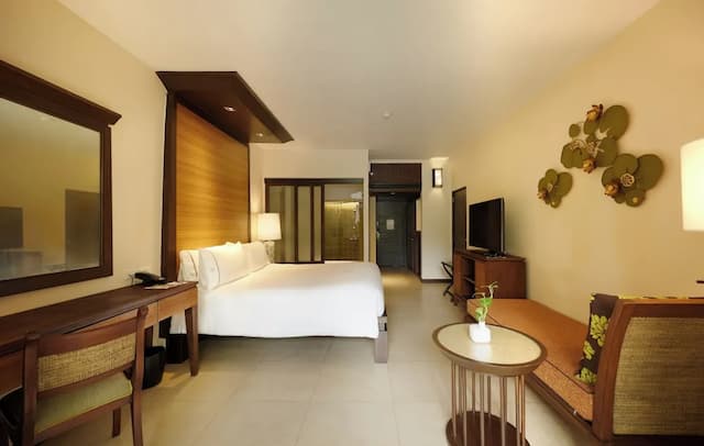 시암 베이쇼어 리조트 파타야-Tropical Deluxe Pool Access King-5