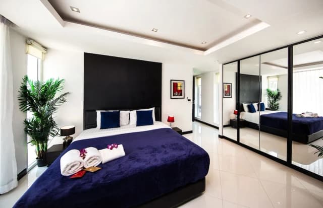 Hollywood Pool Villa Jomtien Pattaya-Executive Villa, 4 Bedrooms, Private Pool-3
