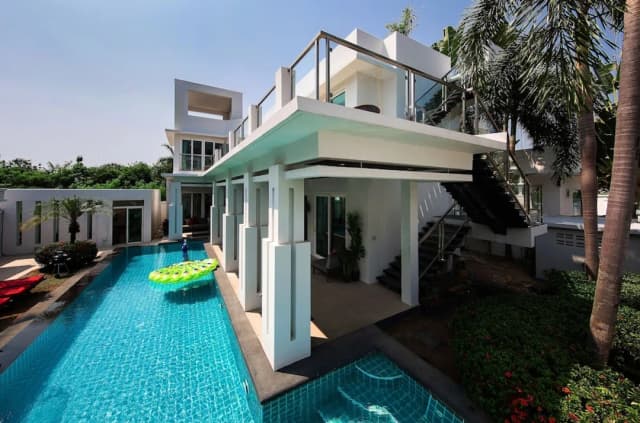 Hollywood Pool Villa Jomtien Pattaya-Executive Villa, 4 Bedrooms, Private Pool-11
