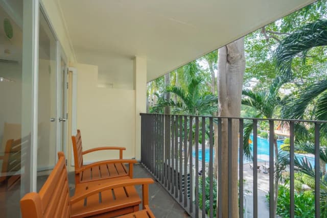 그린 파크 리조트-슈피리어룸, 수영장 전망-7