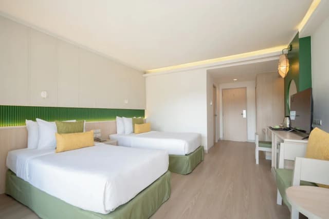 그린 파크 리조트-슈피리어룸, 수영장 전망-3