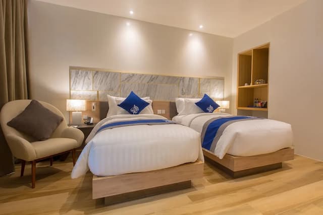 Wintree City Resort Chiang Mai-Premier Garden Twin Room-5