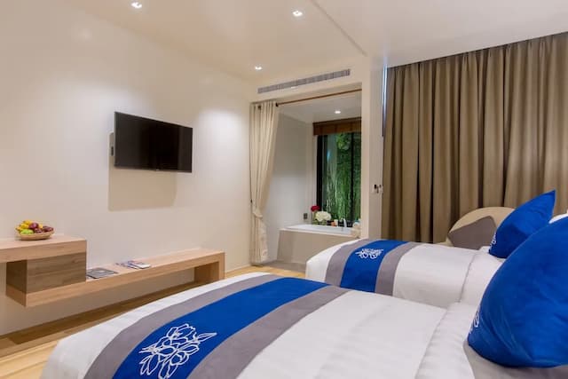 Wintree City Resort Chiang Mai-Premier Garden Twin Room-3