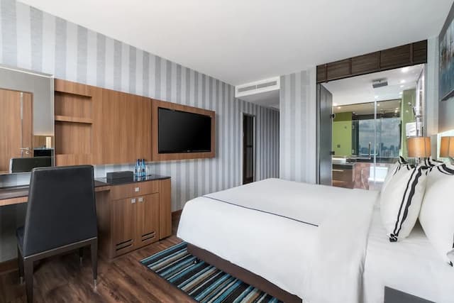 ザ コンチネント ホテル スクンビット - アソーク BTS バンコク-Continent King Room-1