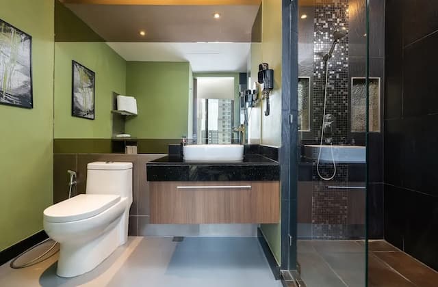 ザ コンチネント ホテル スクンビット - アソーク BTS バンコク-Continent Skyline Twin Room-14