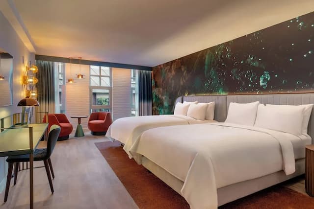 Renaissance Amsterdam Hotel-家庭房, 2 张双人床-4