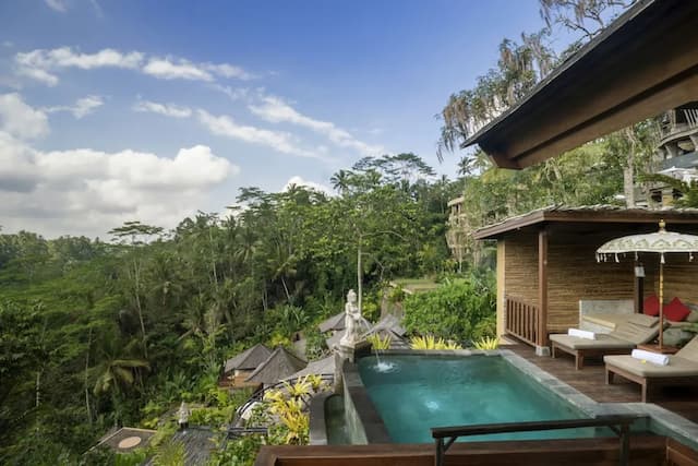 The Kayon Jungle Resort-Valley Pool Villa - with Heated Pool-9