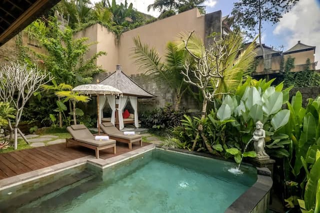 The Kayon Jungle Resort-Jungle Pool Villa - with Heated Pool-8