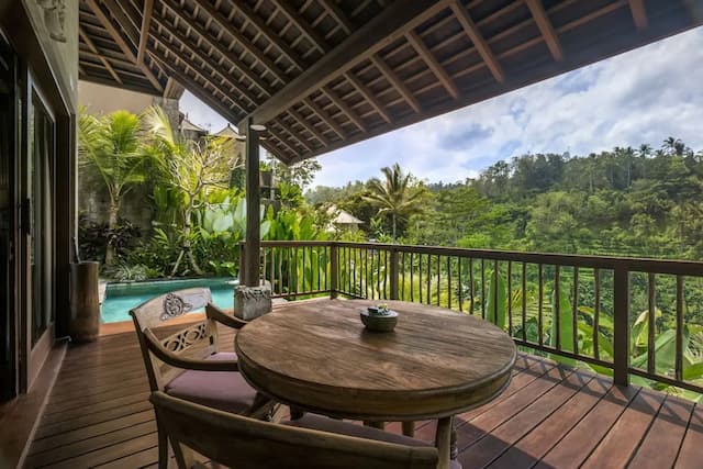 The Kayon Jungle Resort-Jungle Pool Villa - with Heated Pool-9