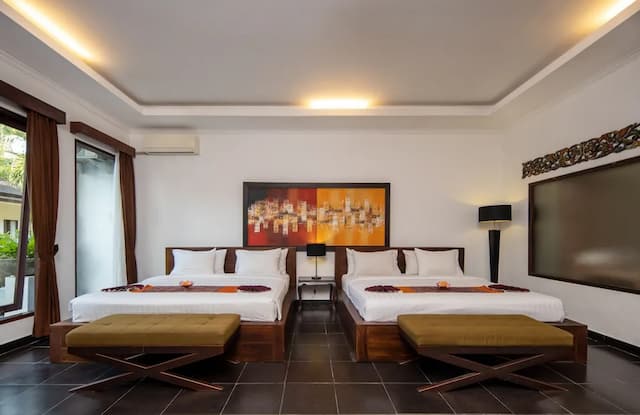 Ubud Raya Boutique Hotel-Premium Family Room with Pool Access and Free Benefits-1