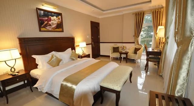 부티크 가든 호텔-디럭스 더블룸, 퀸사이즈침대 1개, 발코니, 공원 전망-3