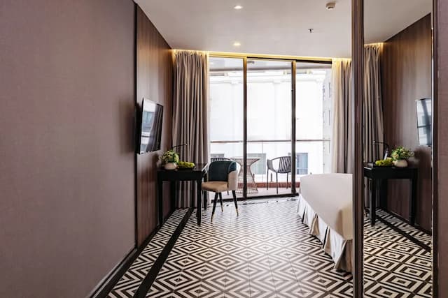 시실리아 호텔 & 스파 다낭-프리미엄 더블룸, 부분 바다 전망-5