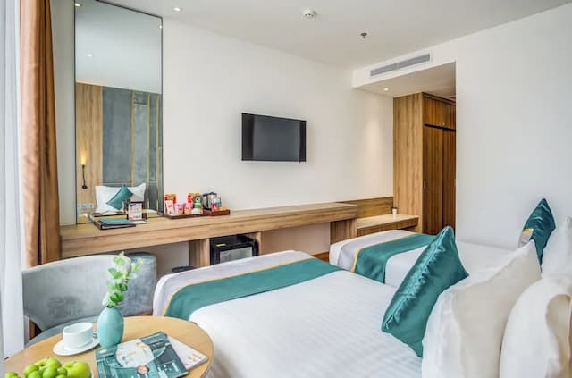 시실리아 호텔 & 스파 다낭-Deluxe Twin City View-3