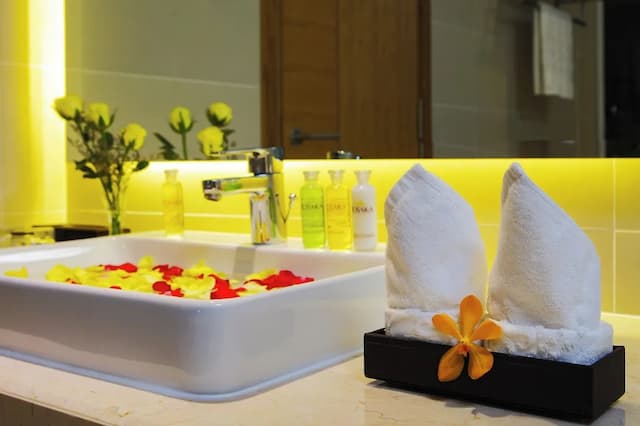 로사카 나트랑 호텔-이그제큐티브 스위트, 침실 1개, 욕조-8