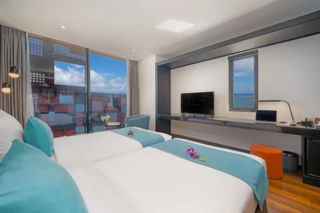 더 코드 호텔 & 스파-프리미어 트윈룸, 바다 전망 (Deluxe)-1