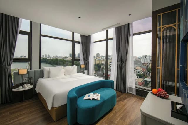 메이 드 빌 레이크사이드 호텔-디럭스 더블룸, 호수 전망-1