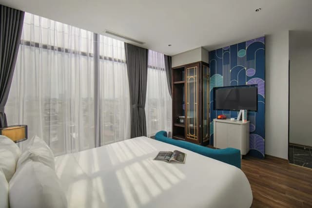 메이 드 빌 레이크사이드 호텔-디럭스 더블룸, 호수 전망-3