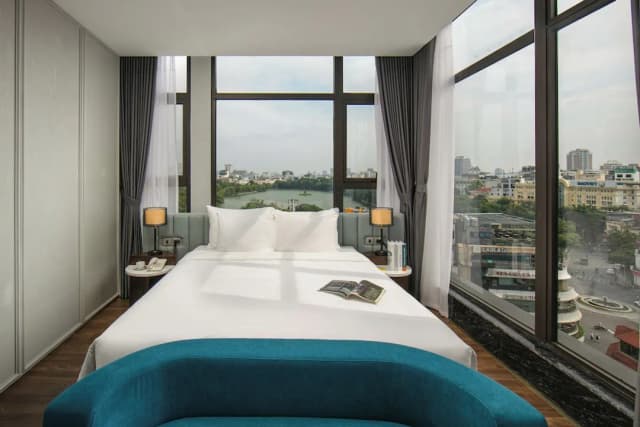 메이 드 빌 레이크사이드 호텔-디럭스 더블룸, 호수 전망-4