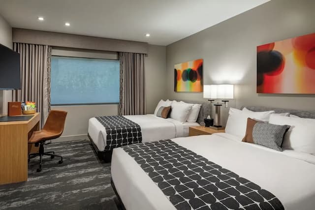 올리비아 호텔-스탠다드룸, 퀸사이즈침대 2개, 금연-1