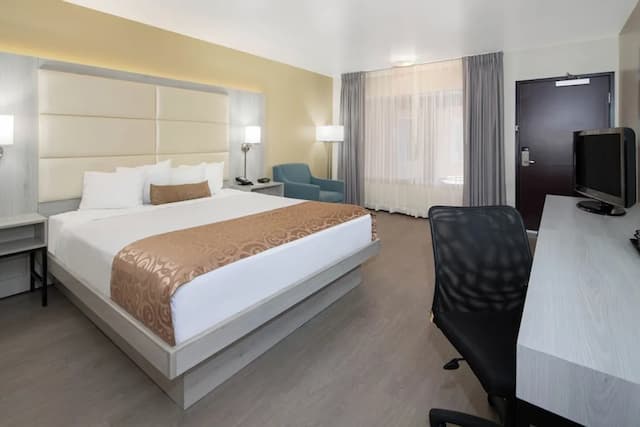 Ramada by Wyndham Burbank Airport-Room, 1 King Bed, Accessible, Non Smoking (Mobility/Hearing Impaired)-3