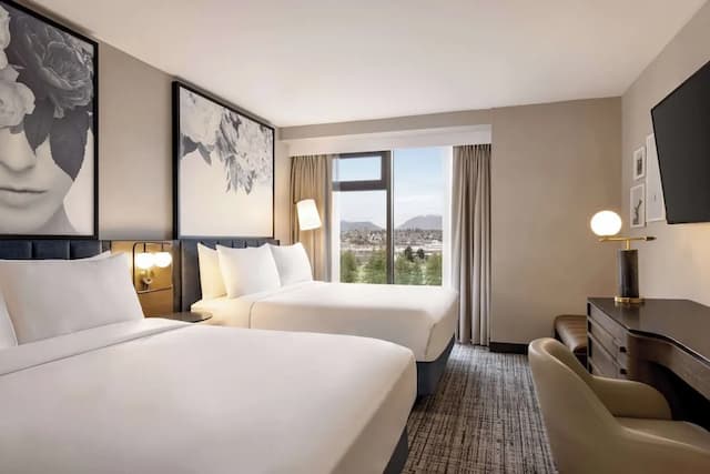 ラディソン ブル バンクーバー エアポート ホテル & マリーナ-ルーム クイーンベッド 2 台 禁煙-1