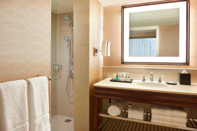 쉐라톤 센터 토론토 호텔-스위트, 킹사이즈침대 1개 및 소파베드-9