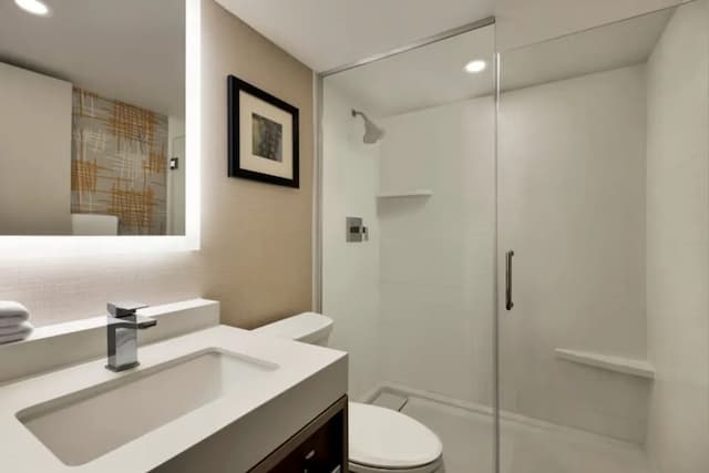 크라운 플라자 토론토 에어포트 바이 IHG-스탠다드룸, 킹사이즈침대 1개 (Walk-In Shower)-4