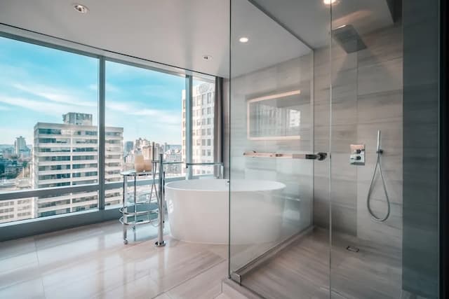 패러독스 밴쿠버-이그제큐티브 스위트, 침실 1개, 욕조, 시내 전망-10