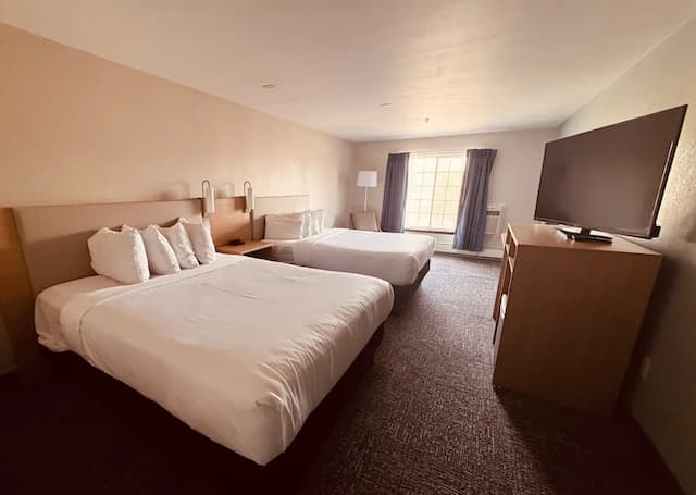 Wingate by Wyndham Anchorage Downtown/Ship Creek-客房, 2 张大床, 无烟房-2