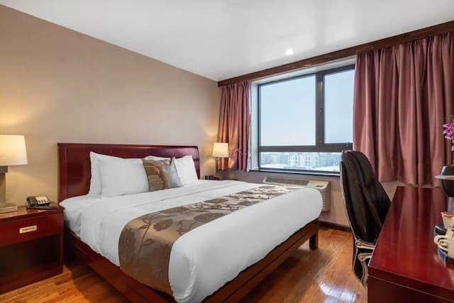 더 엘 호텔-슈피리어룸, 킹사이즈침대 1개, 금연, 시내 전망-1