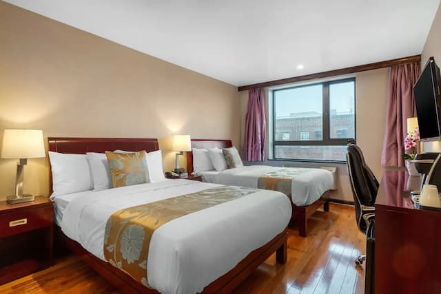 더 엘 호텔-더블룸, 더블침대 2개, 금연-1