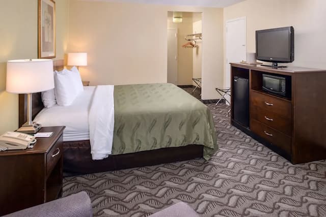 Quality Inn & Suites Montebello - Los Angeles-客房, 1 张特大床, 无障碍, 无烟房-4